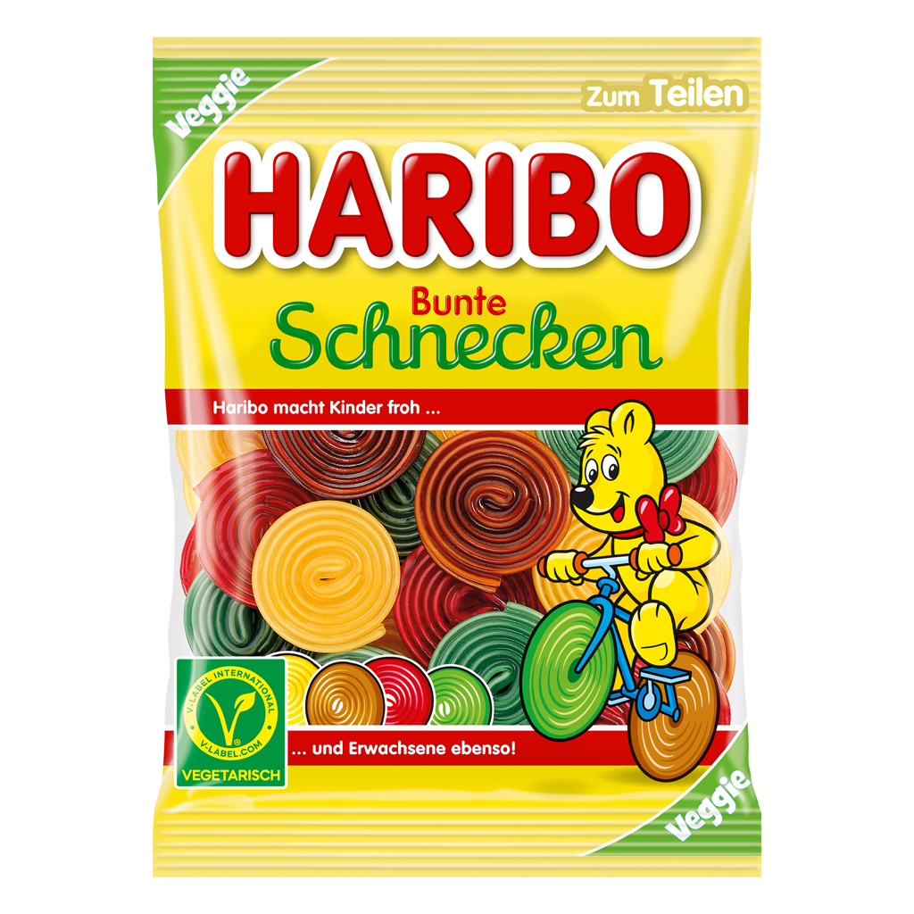 Haribo – Germany – Rotella Gummy Candy Coils 18/5.64oz