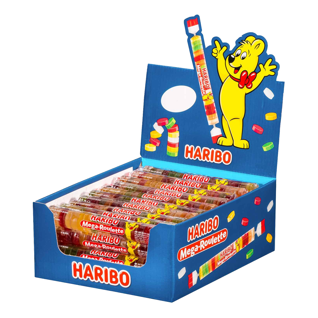Haribo – Germany – Mega Roulette Counter Display 40/1.59oz