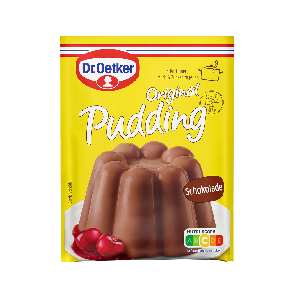 Dr. Oetker Original Pudding Chocolate Flavor 15/2-Pack