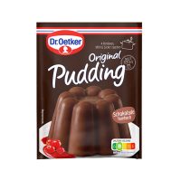 Dr. Oetker Original Pudding Fine Dark Chocolate Flavor 12/2-Pack