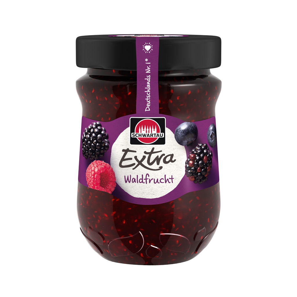 Schwartau Extra Wild Berry Jam 8/12oz