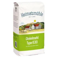 Heimatsmuhle Spelt Dinkelmehl Flour Type 630 10/1kg Bag